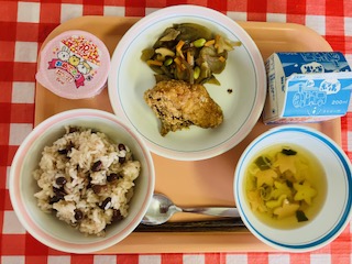 開校記念日、お祝い献立🎂✨