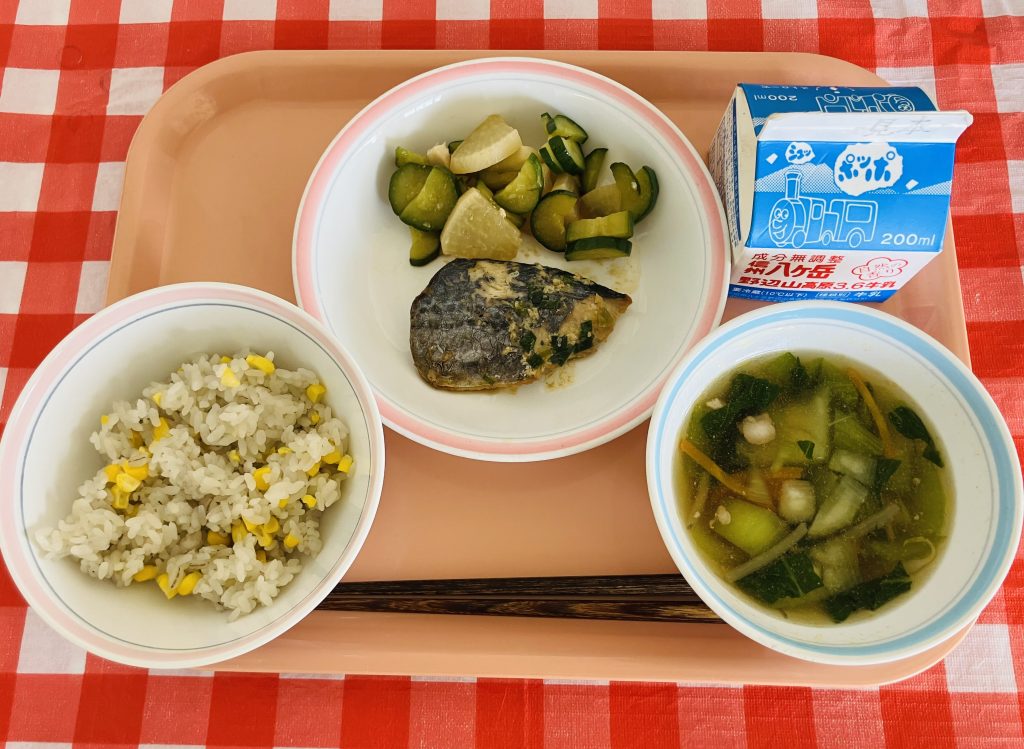 旬のとうもろこしって、あま～い！！