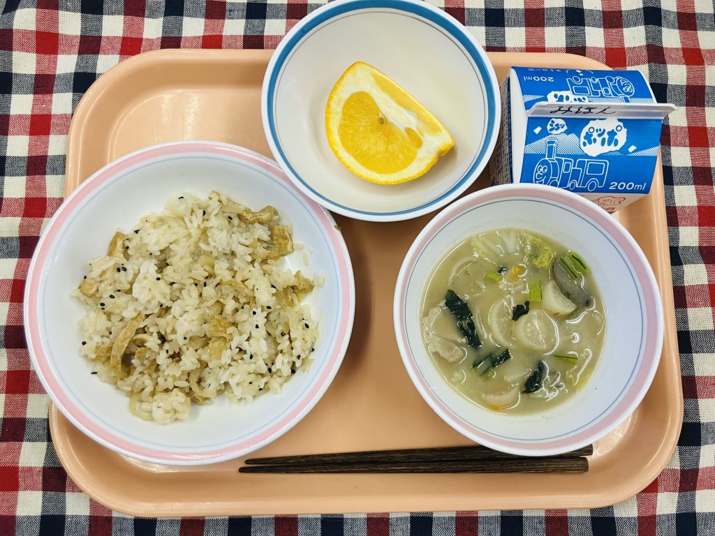 小金井市共通レシピ！！えどこがね汁～✨