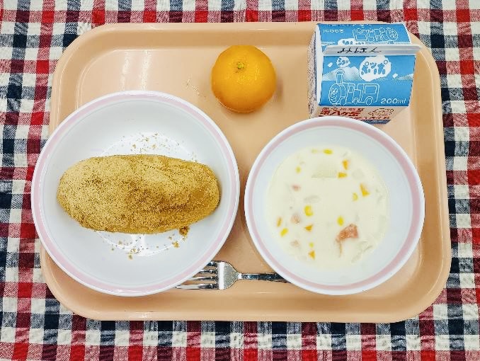 給食界の大スター✨揚げパンの登場です！！
