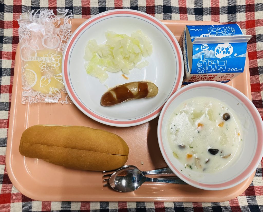 自分で作るホットドック～♪