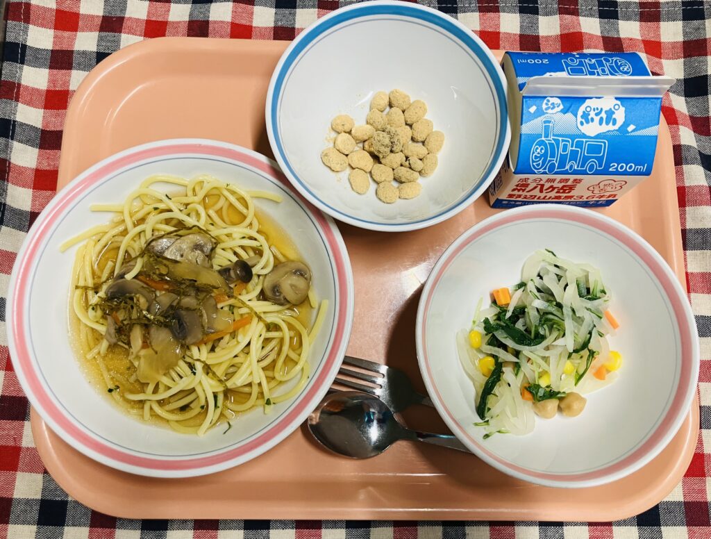 ちょっとおしゃれなスープパスタ♪