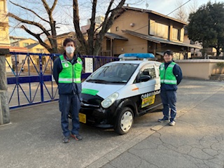 こきんちゃんのあいさつ運動