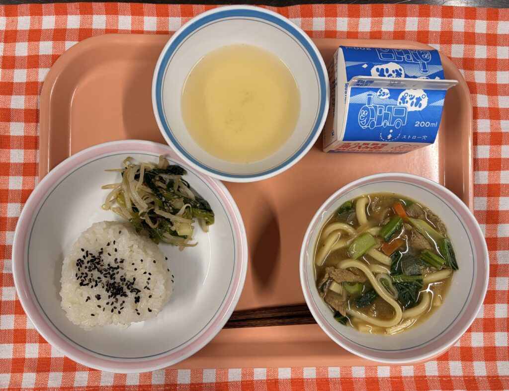 給食週間2日目～！