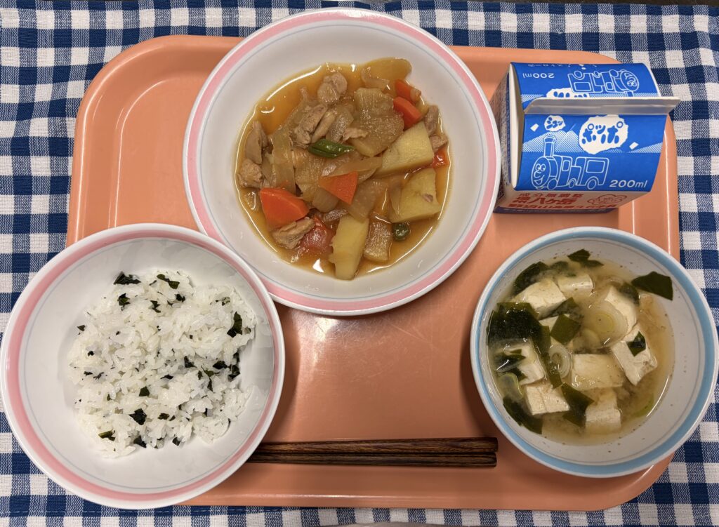 今日は、わかめたっぷり！